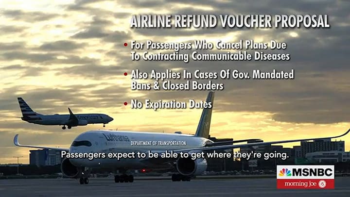 El secretario de Transporte de EE.UU. se pronunció acerca de la propuesta de vouchers para viajeros