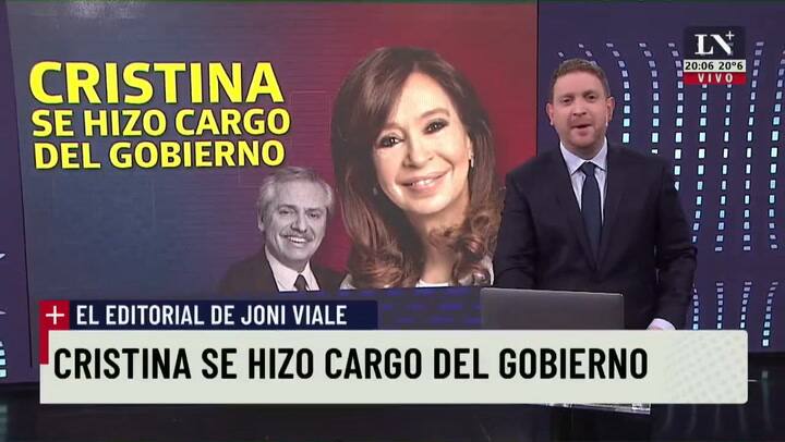 Jonatan Viale: 'Cristina no le hablaba al FMI, le hablaba a Alberto'