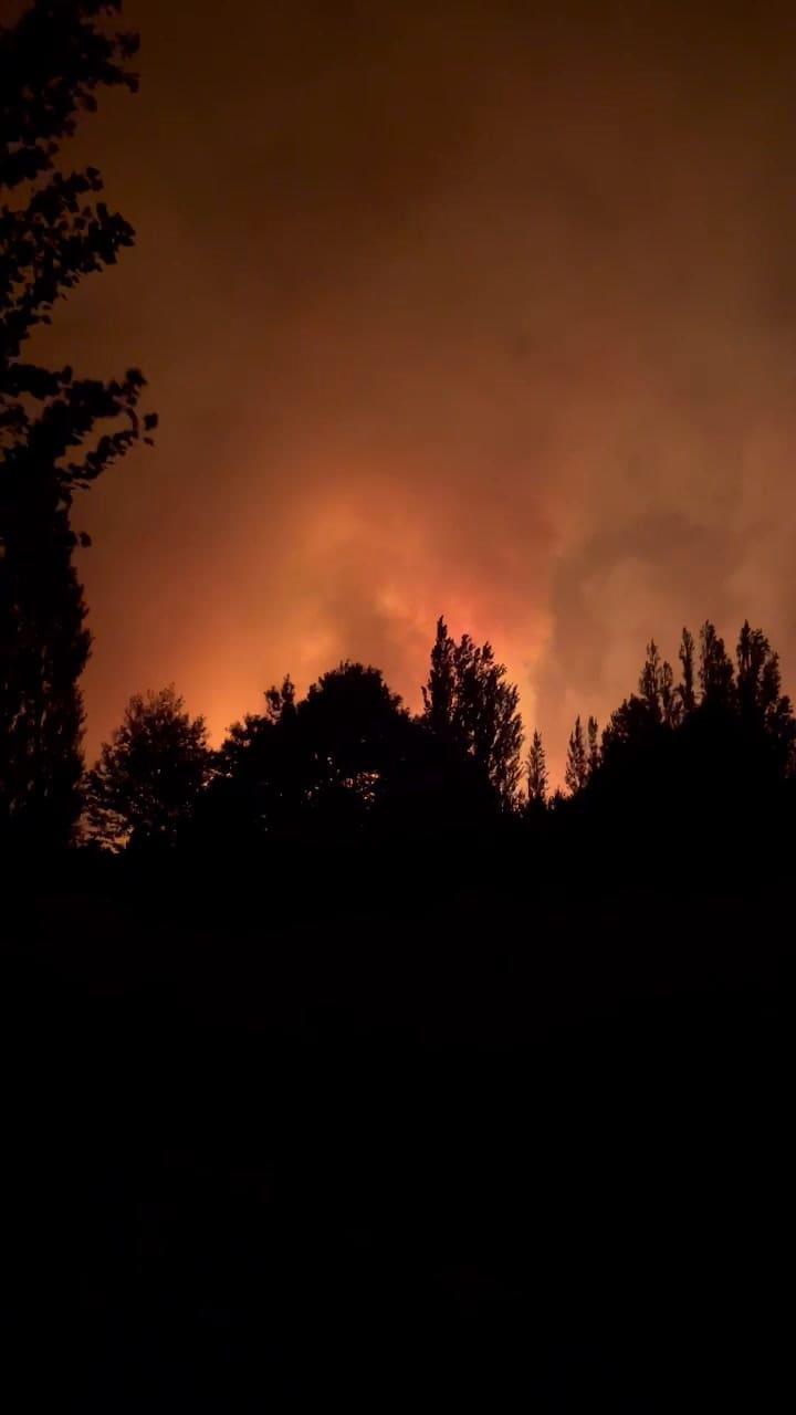 Incendios en Chubut
