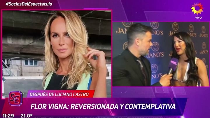 Flor Vigna no quiso meterse en el escándalo entre Sabrina Rojas y Griselda Siciliani
