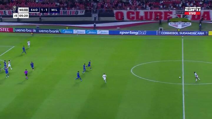 El polémico final de San Pablo-Millonarios