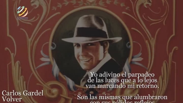 Carlos Gardel - Volver (Lyric video) HQ Audio (720p).mp4