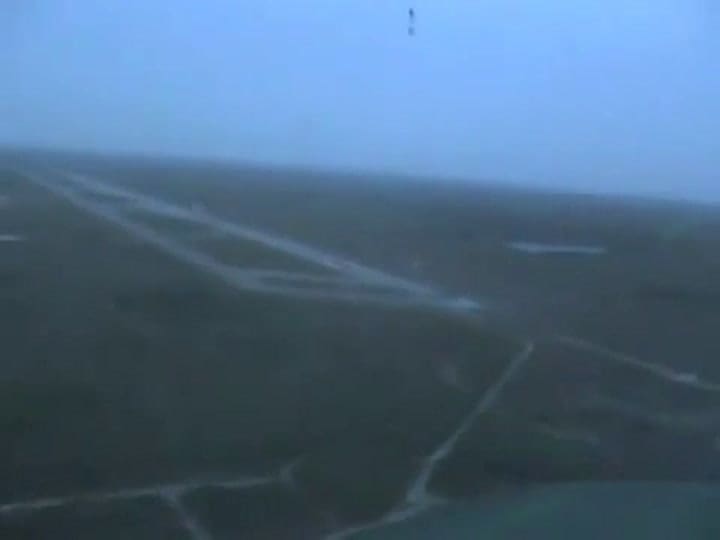 Un video amateur muestra un aterrizaje en el Everglades Jetport