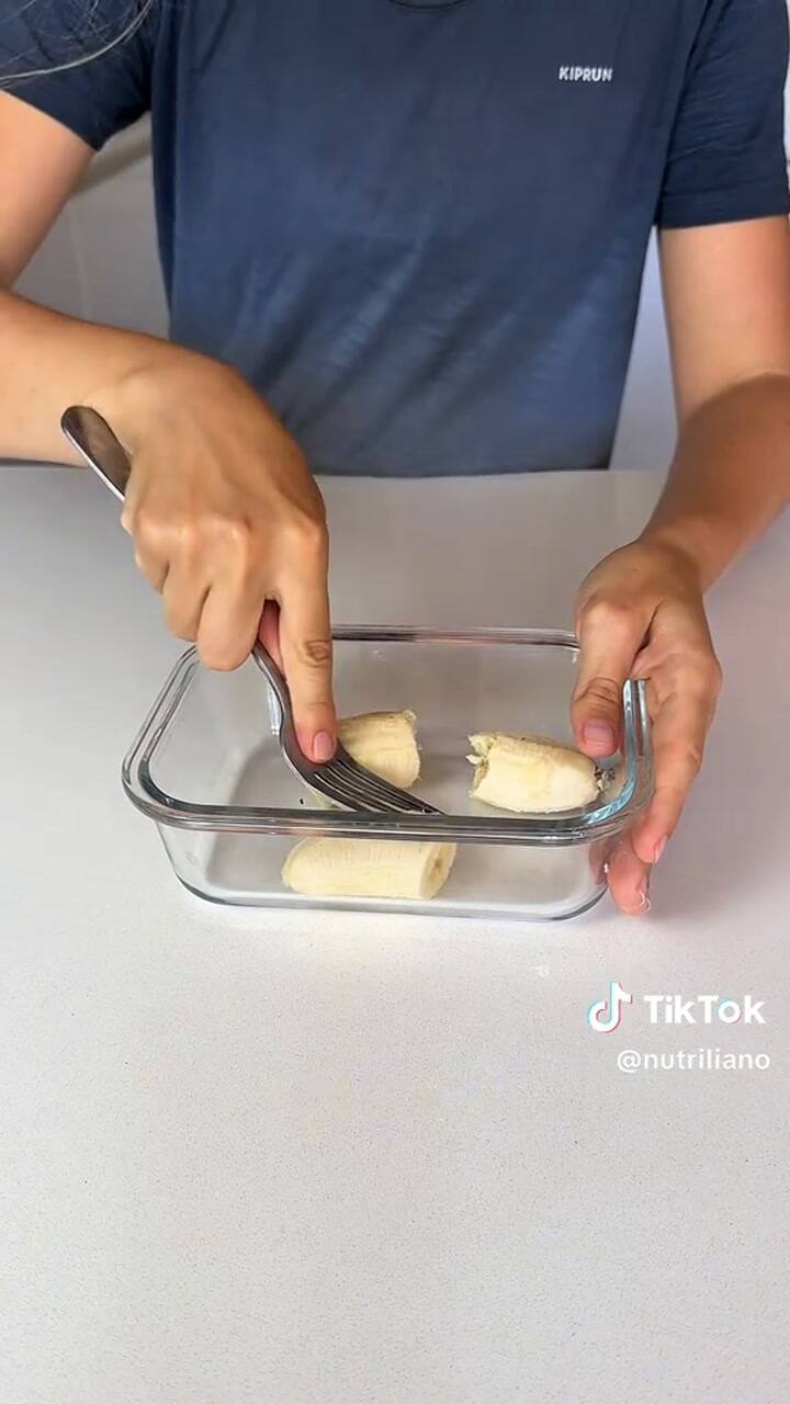 Receta de budín de banana exprés