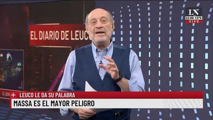 Massa Es El Mayor Peligro. Leuco Le Da Su Palabra.