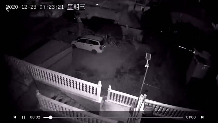 Impactante: una enorme bola de fuego cayó del cielo en China - Fuente: Twitter