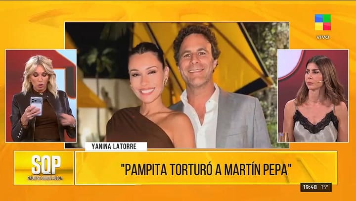 Yanina Latorre reveló detalles de la separación de Pampita y Martín Pepa