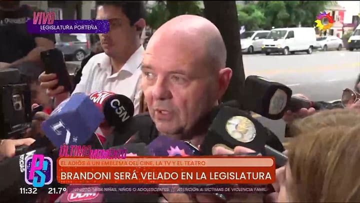 Carlos Rottemberg revela el accidente que tuvo Luis Brandoni antes de morir