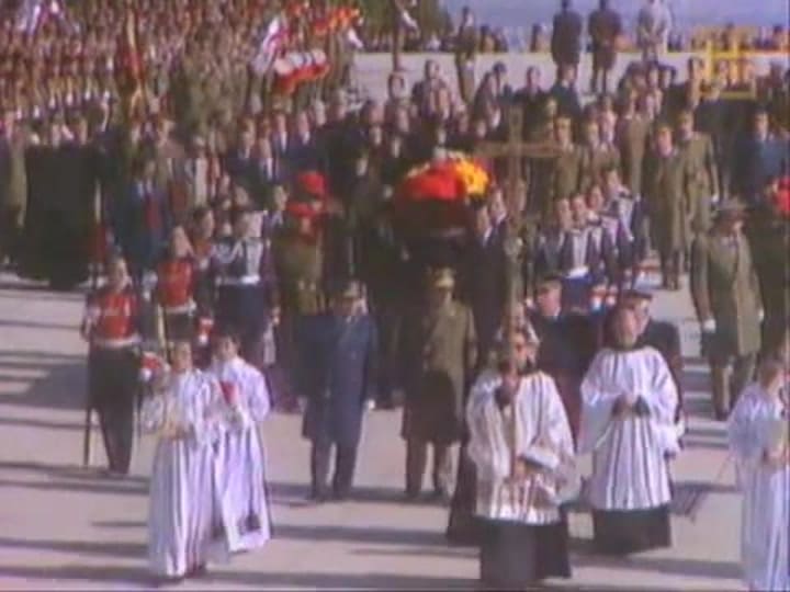 Funeral De Francisco Franco, en noviembre de 1975