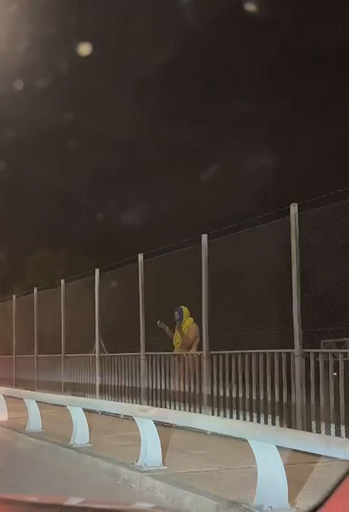 Zaira Nara habló con un hombre que estaba por saltar