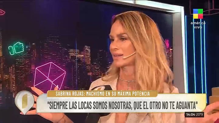 Sabrina Rojas habló tras los dichos de Flor Vigna contra Luciano Castro
