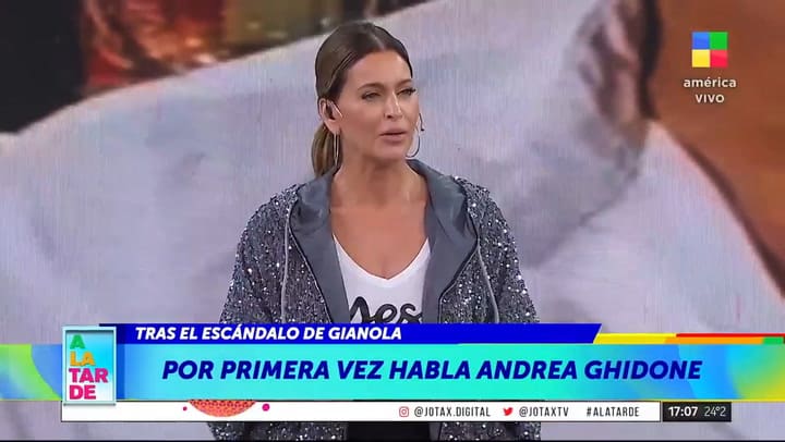 La fuerte acusación de Andrea Ghidone contra Fabián Gianola