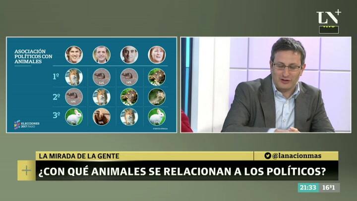 Con qué animales se relaciona a cada uno de los políticos: Lousteau, Massa, Randazzo y Stolbizer