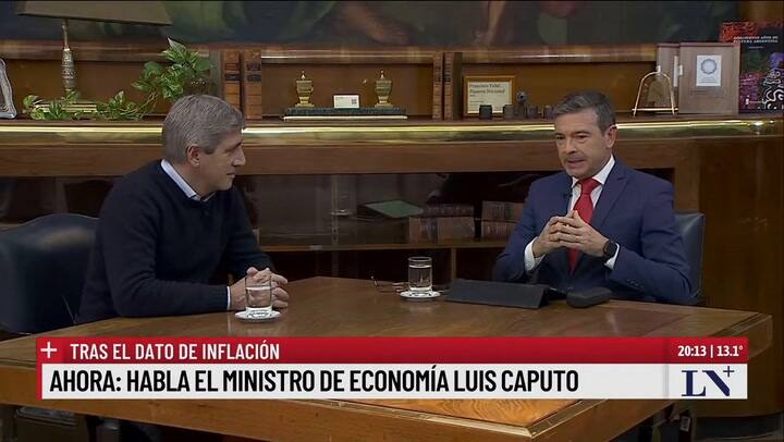 Ahora Entrevista Completa A Luis Caputo Con Pablo Rossi