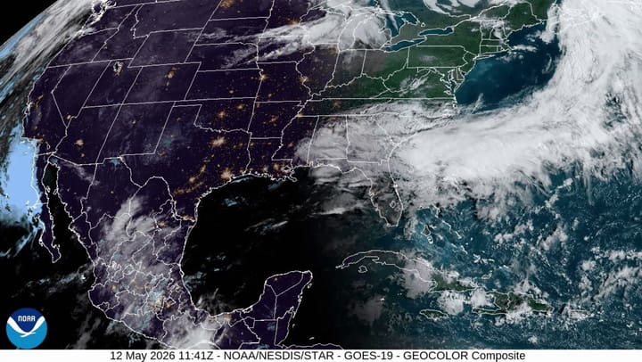 Satélite De La NOAA Hoy