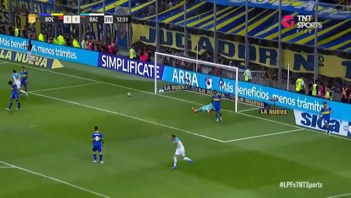 ¡ALCARAZ ganó de CABEZA y puso el SEGUNDO de RACING ante BOCA en la FINAL del TROFEO de CAMPEONES!