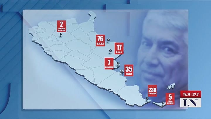 El mapa de los bienes de Lazaro Baez que estan bajo la lupa de la Justicia