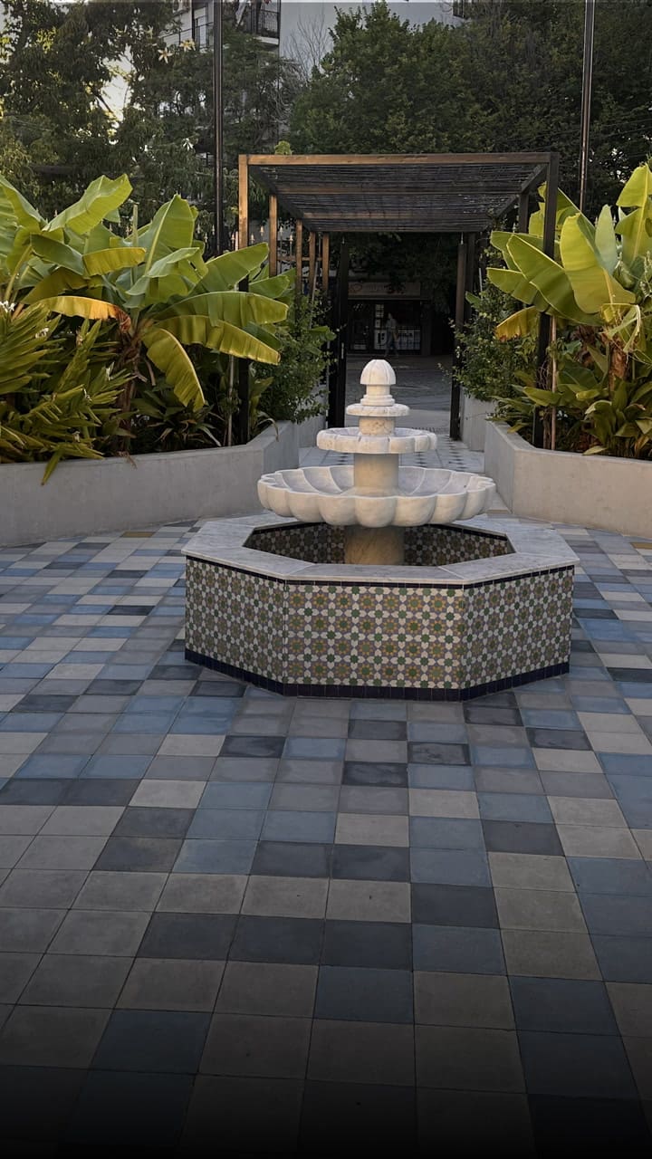 Un patio marroquí oculto en Palermo