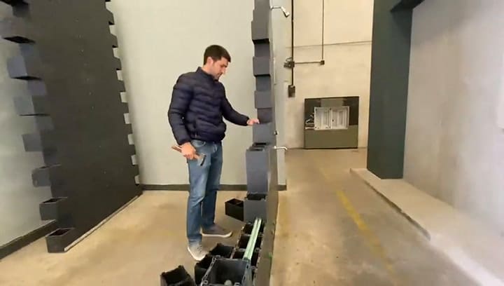 Construcción con ladrillos de plástico easybrick