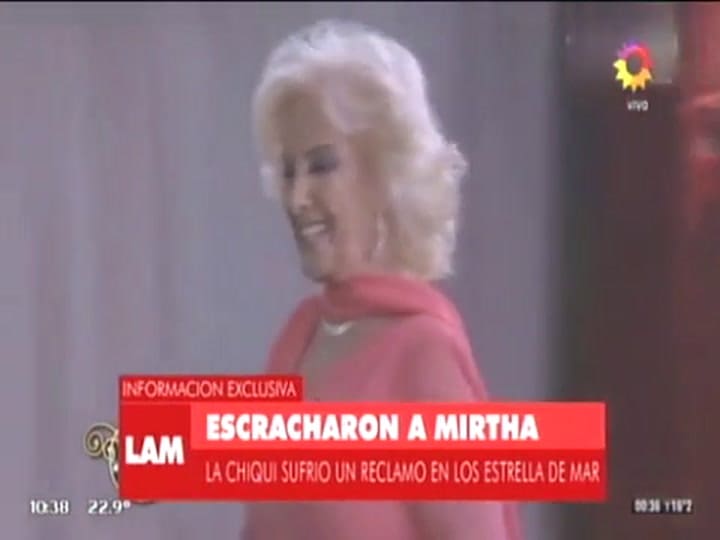 El incómodo momento que vivió Mirtha Legrand en los Estrella de Mar 2017
