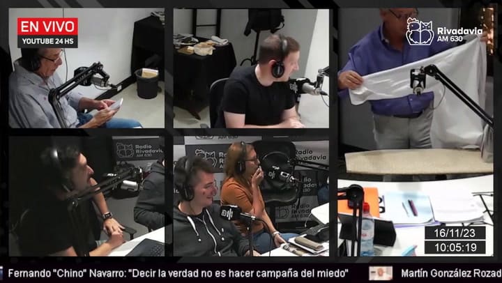 Marcelo Longobardi mostró cómo planchar una camisa