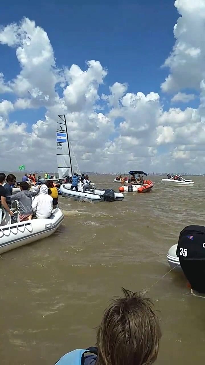 Así fue el festejo del triunfo