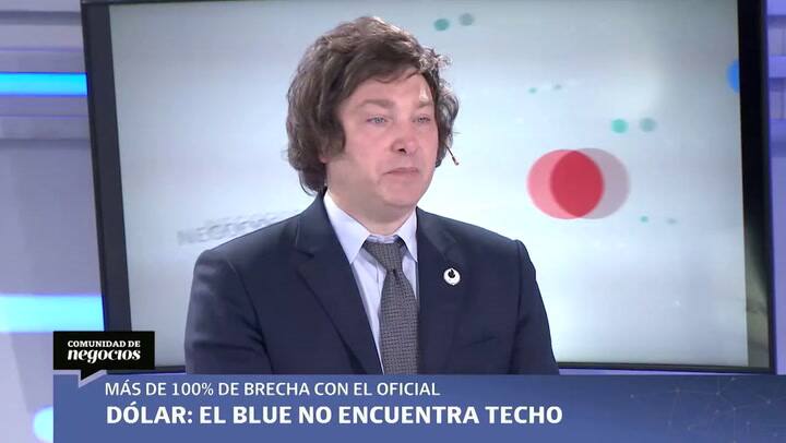 Javier Milei en Comunidad de Negocios