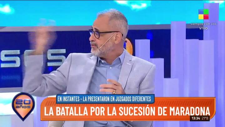 Jorge Rial reveló cuánto gastaba Diego Maradona por mes - Fuente: América TV