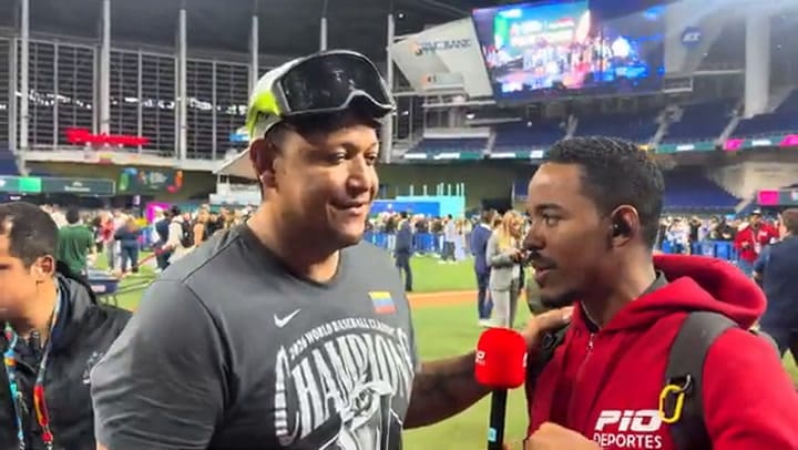 Las declaraciones de Miguel Cabrera tras el triunfo de Venezuela en el Mundial de Beisbol