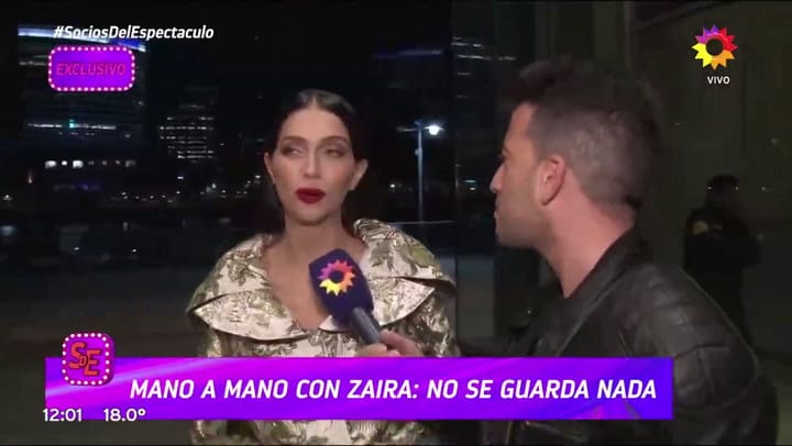 Zaira Nara habló de su relación con Paula Chaves