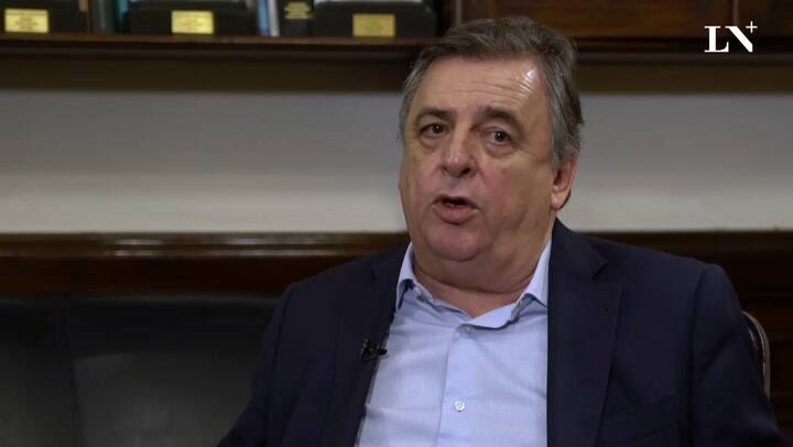 Mario Negri “Nosotros no vamos a tirar piedras”