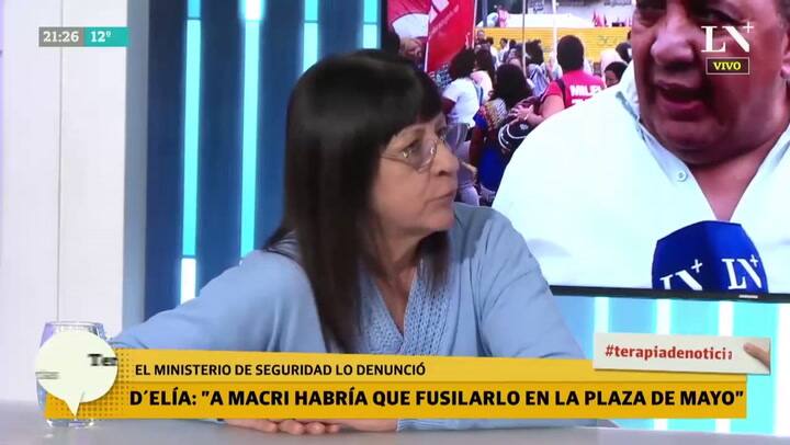 Diana Conti: 'Le diría a D´elía que elija mejores metáforas'