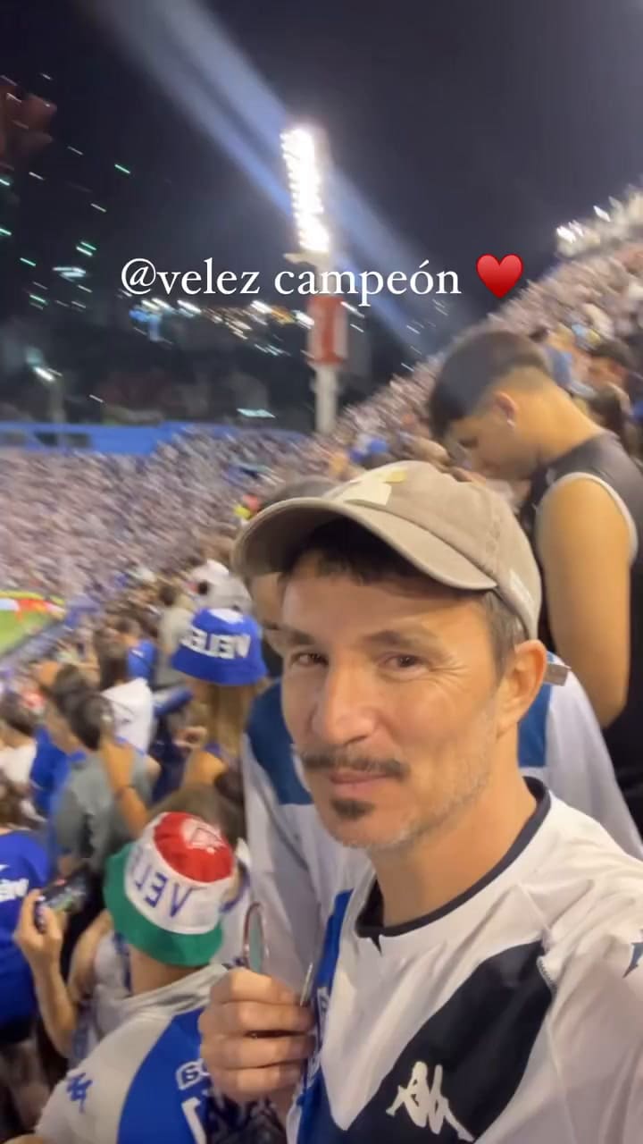 Emmanuel Horvileur festejó el título de Vélez