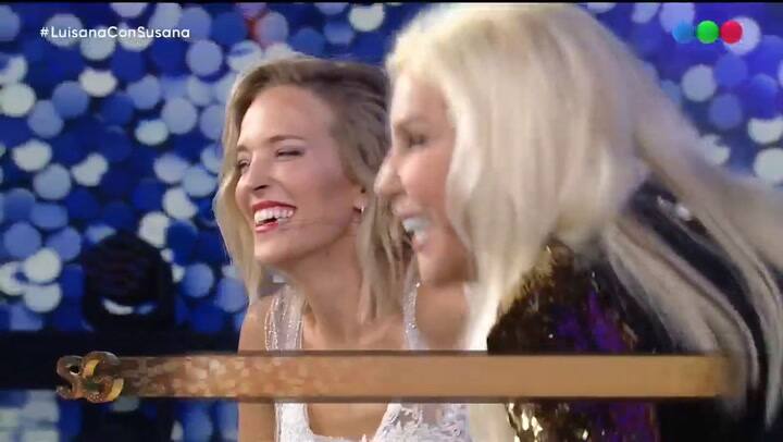 Susana Giménez: Luisana Lopilato fue sorprendida por su familia