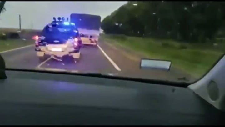 Impresionante persecución en Santa Fe