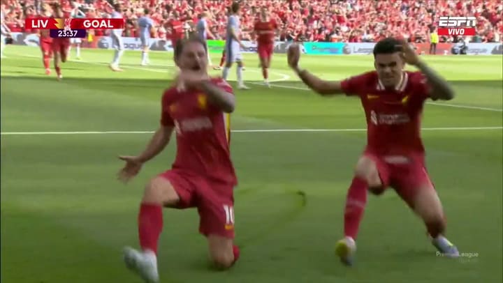 El gol de Mac Allister a Tottenham