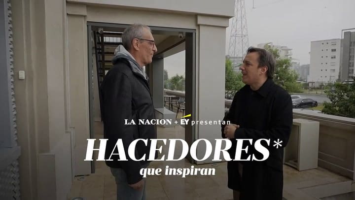 Diego Fenoglio junto a José del Rio