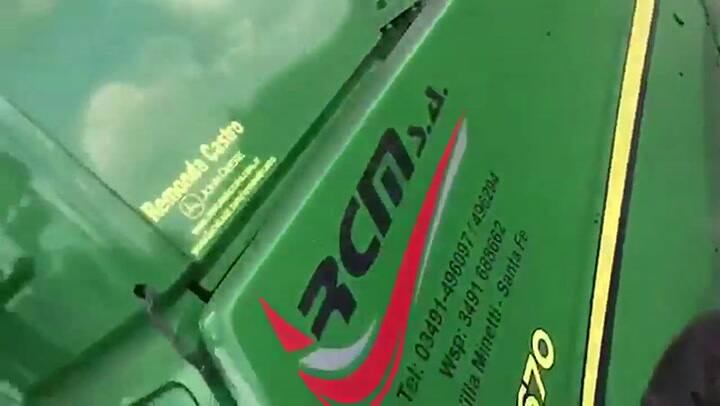 Cosecha de girasol en Santa Fé, llena de orugas - Crédito: Prensa CRA