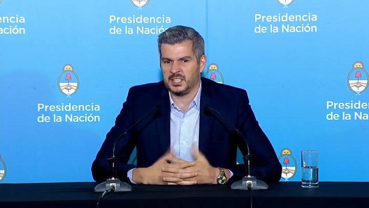 Marcos Peña: 'Cristina no da la cara y no aparece dando la discusión pública' - Fuente: Youtube