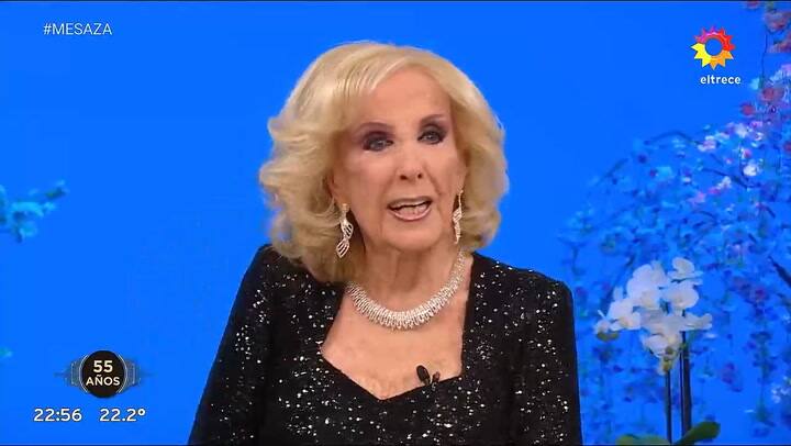 Mirtha Legrand le consulto a Luciana Salazar por su presunto romance con Maximo Kirchner y fue contundente