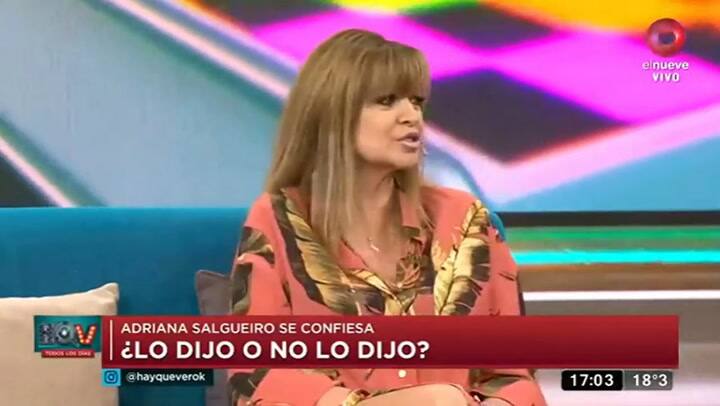 Adriana Salgueiro habló de su amistad con Ricardo Fort y confesó por qué no fue a su entierro