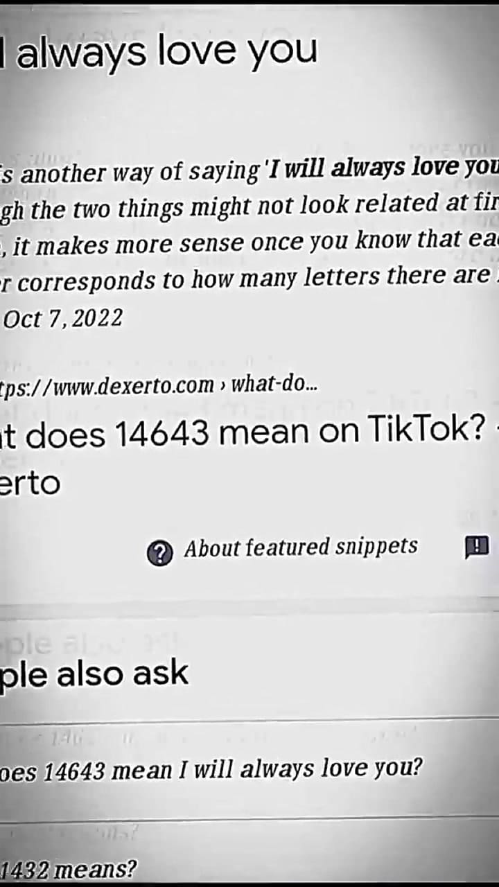 El significado de este código en TikTok