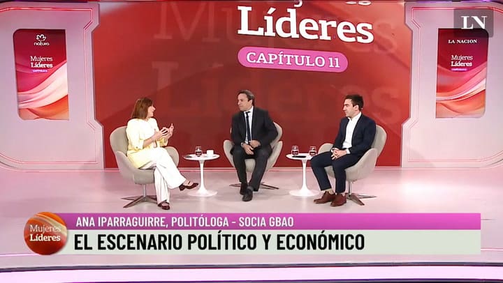 El escenario político y económico: Ana Iparraguirre y Santiago Bulat en Mujeres Líderes