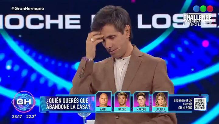 Gran Hermano: Agustín y Thiago se cruzaron en vivo