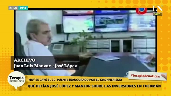 Qué decían José López y Manzur sobre las inversiones en Tucumán