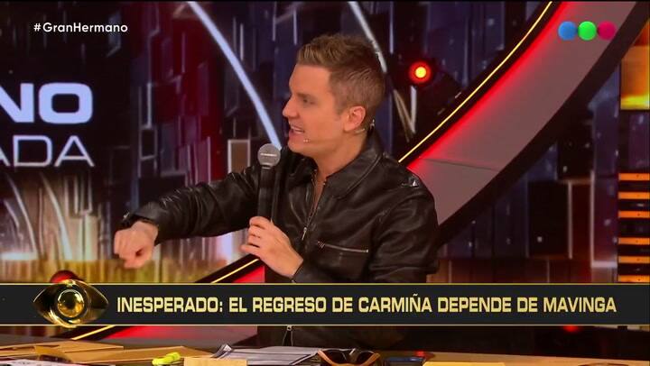 Mavinga le negó el Golden Ticket a Carmiña y no pudo volver a la casa