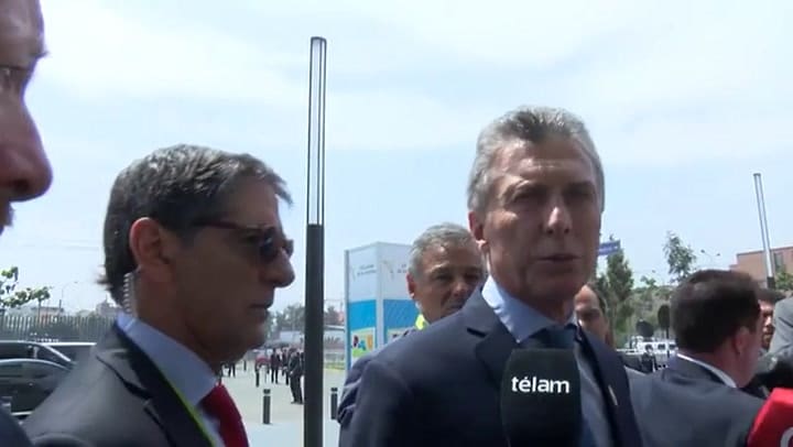 Macri destacó el compromiso de todos los líderes contra la corrupción - Fuente: Télam