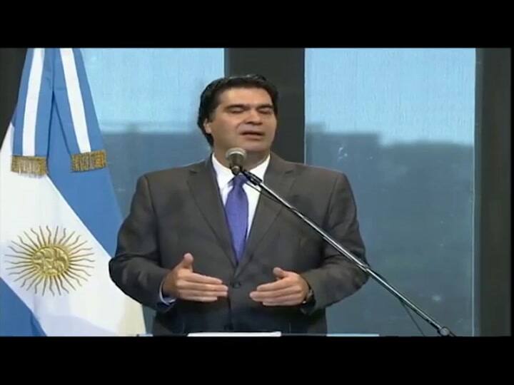 Capitanich: 'Alemania siempre ha tenido una actitud hostil'