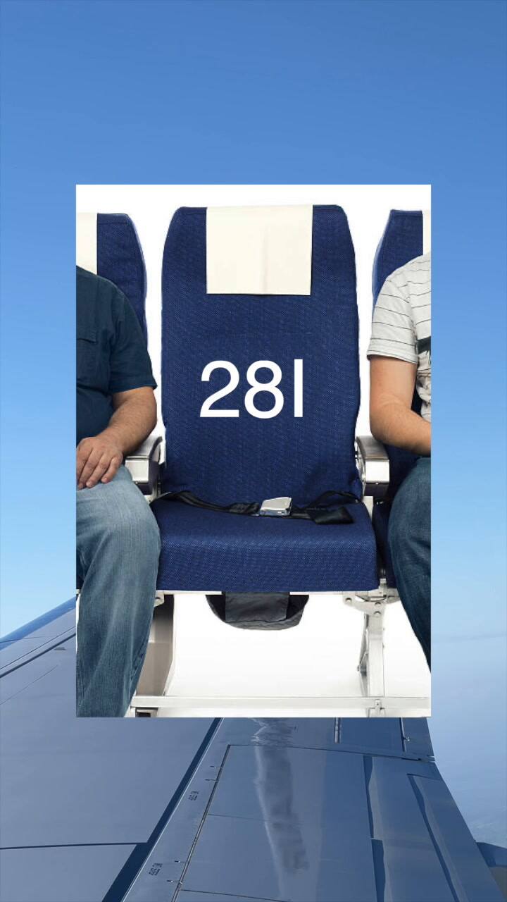 El truco para evitar el asiento del medio del avión sin pagar de más