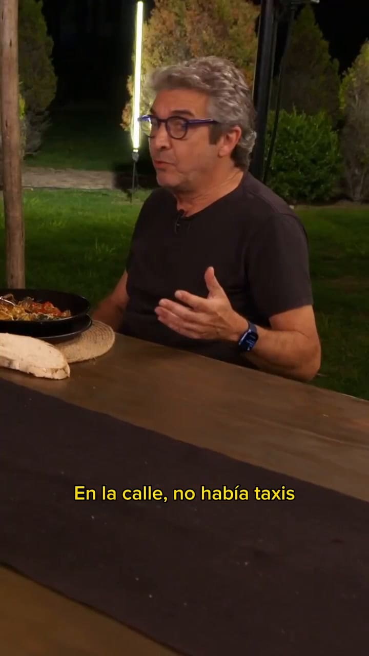 Ricardo Darín recordó el día en el que Lionel Messi fue su 'chofer' (IG @espnplayroom)